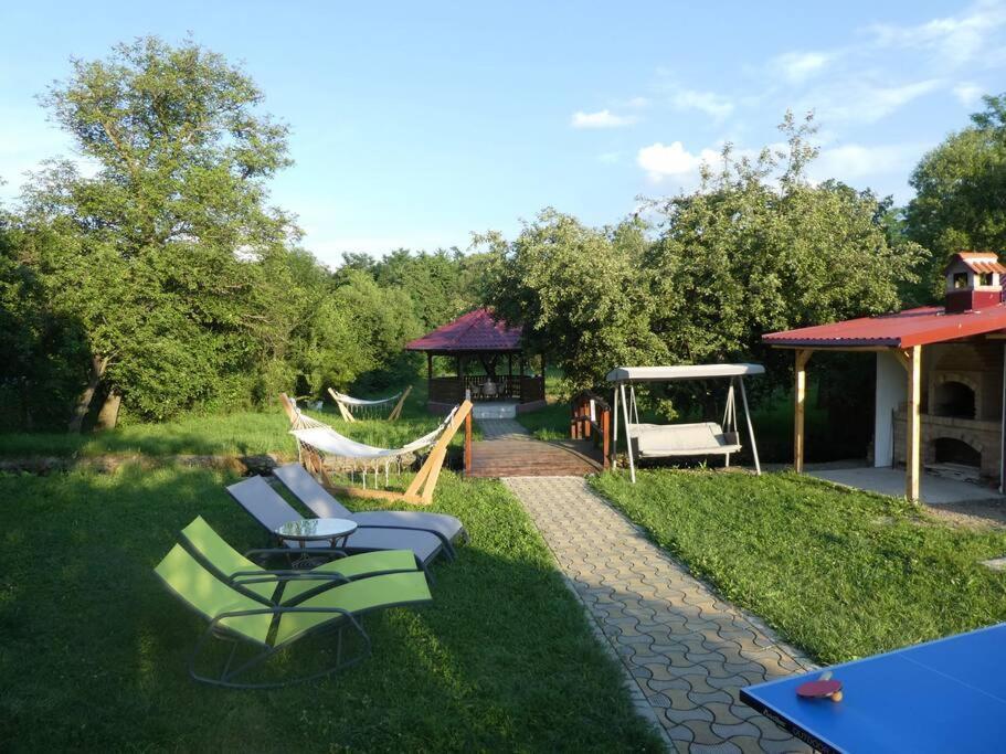 Horace Guesthouse Pool & Hot Tub & Bikes & River Dejani Екстериор снимка